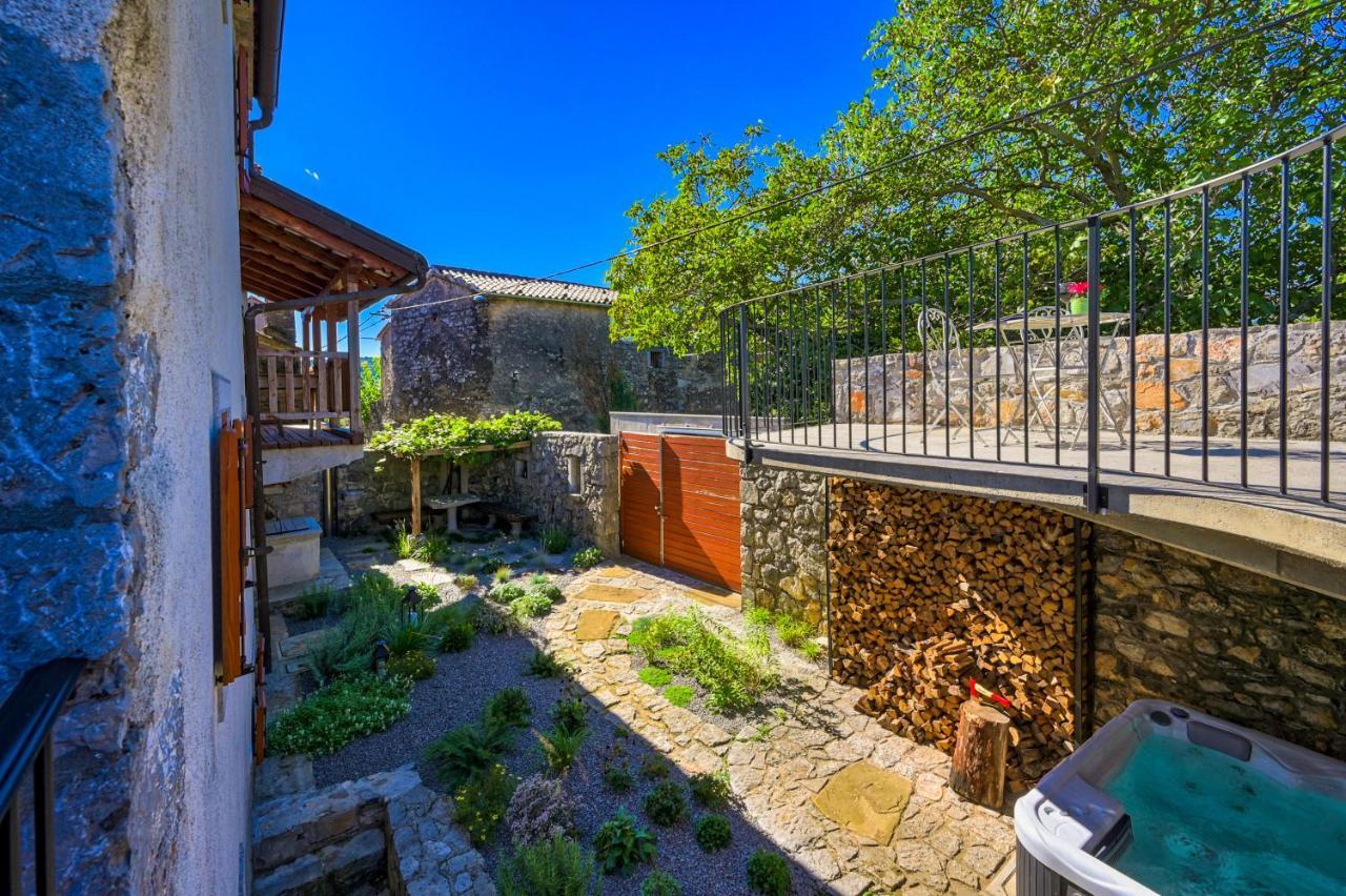 Willa Karst House Zan Pliskovica With Private Pool Dutovlje Zewnętrze zdjęcie